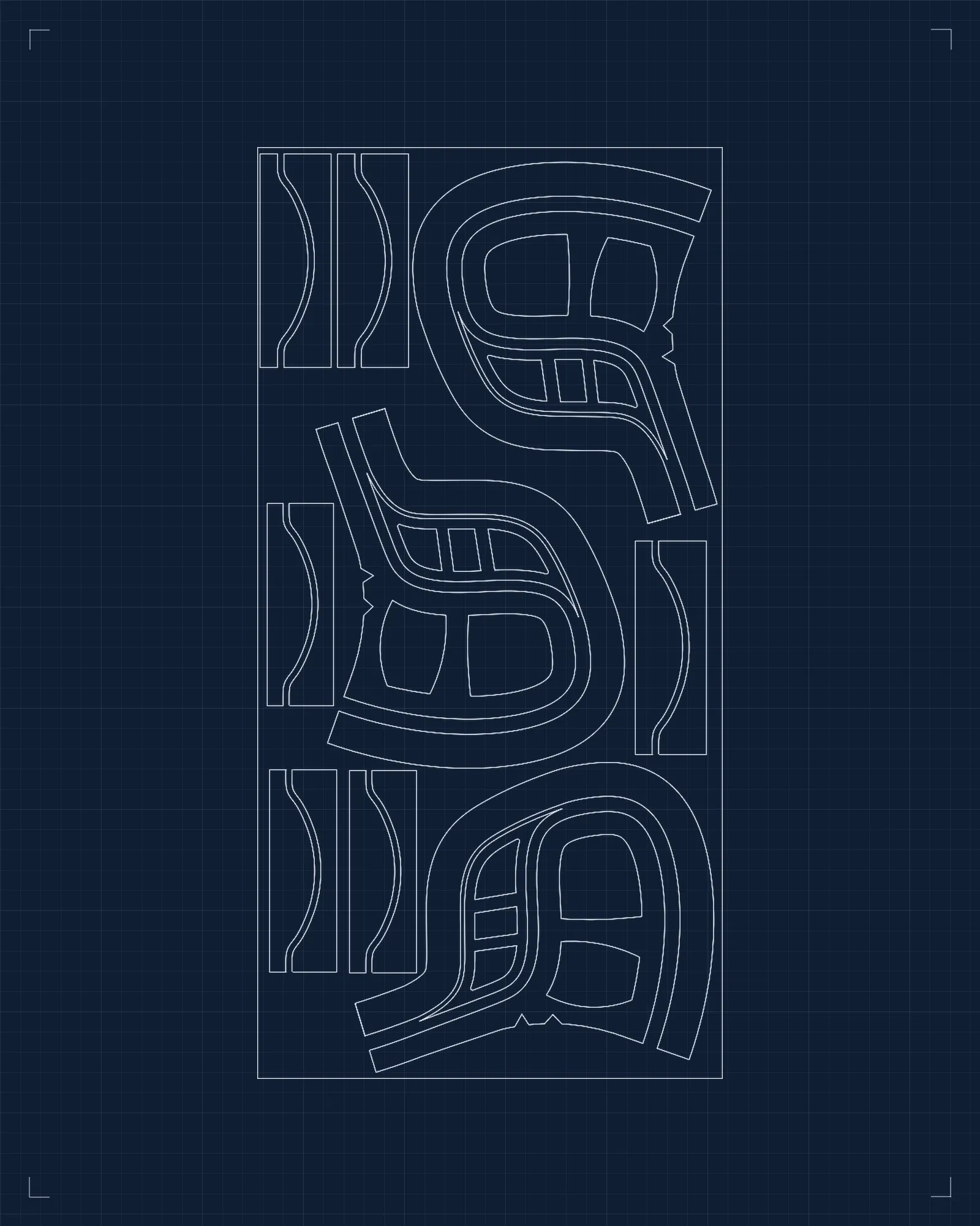 Flect, part and support layout