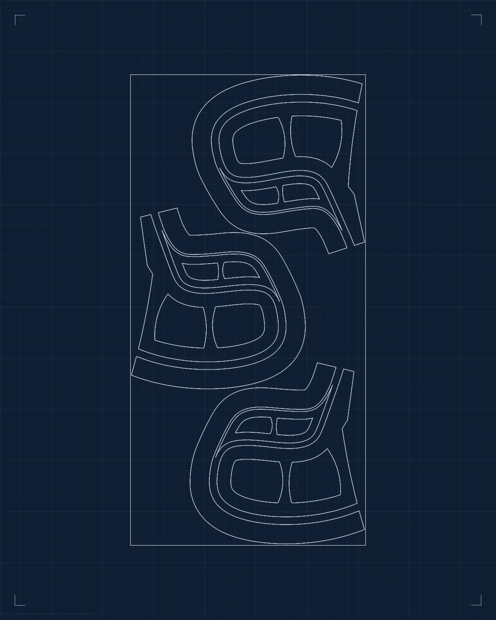 Flect, cutting layout for the parts