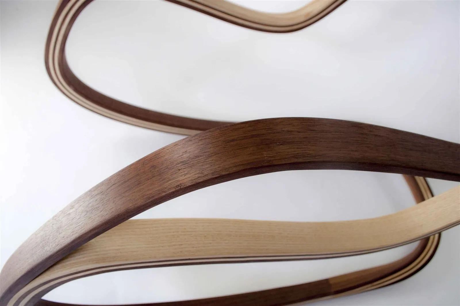 Flect, detail of the steam-bent laminations